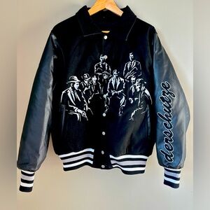 Derschutze Varsity Godfather "derpate" Bomber Jacket -  never worn